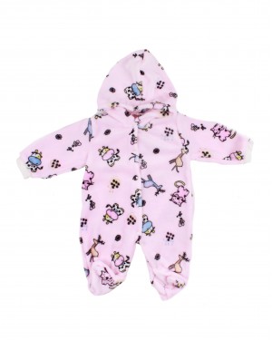 Kız Bebekler için Kış Tulum - Sıcak Türk Bebek Tulumları Kış Sezonu için