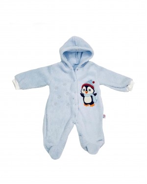Kışlık Erkek Bebek Tulumları | Polar Kumaşlı | Çıtçıtlı Bebek Tulumları