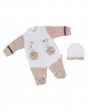 Sleep and Play Suit, Snap Closure Baby Overalls, Baby Boy and Girl Overalls