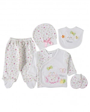 Turkish Baby Clothes Set, Newborn Clothes, Outfits Infant, 5 Pieces