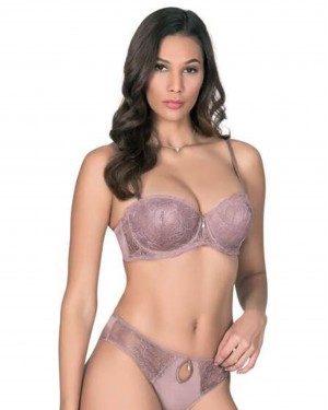 Lingerie Set, Bra and Briefs Set, Push Up Bra, Bra and Panty Set for Women, Sexy Lace Lingerie Set