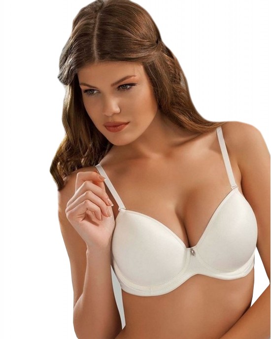 Soft Cup Bra, T-Shirt Bra, Turkish Bra Without Padding & Silicone, Removable Strap Bra