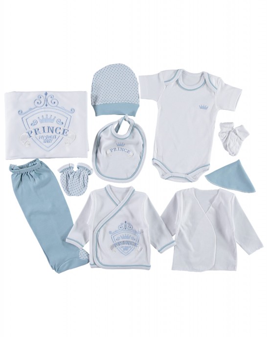 Turkish Boy Baby Clothes Set, Outfits Infant, Newborn Boy Clothes, 11 Parça