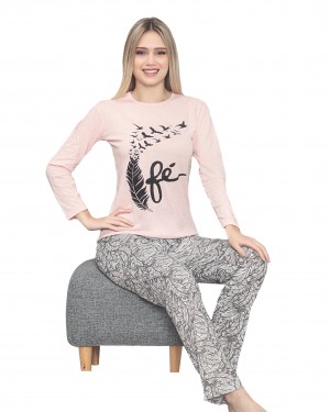 Turkish Women Pajamas, Long Sleeve PJS, Casual Pajamas
