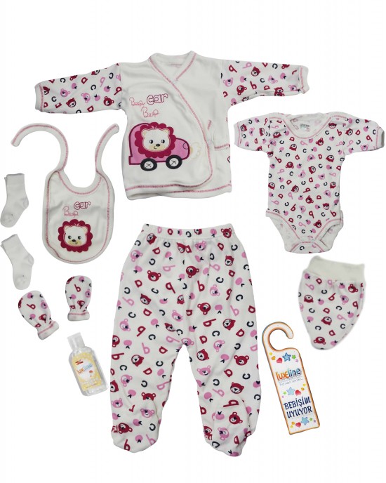 Turkish Baby Clothes Set, Newborn Clothes, Outfits Infant, 9 Pieces