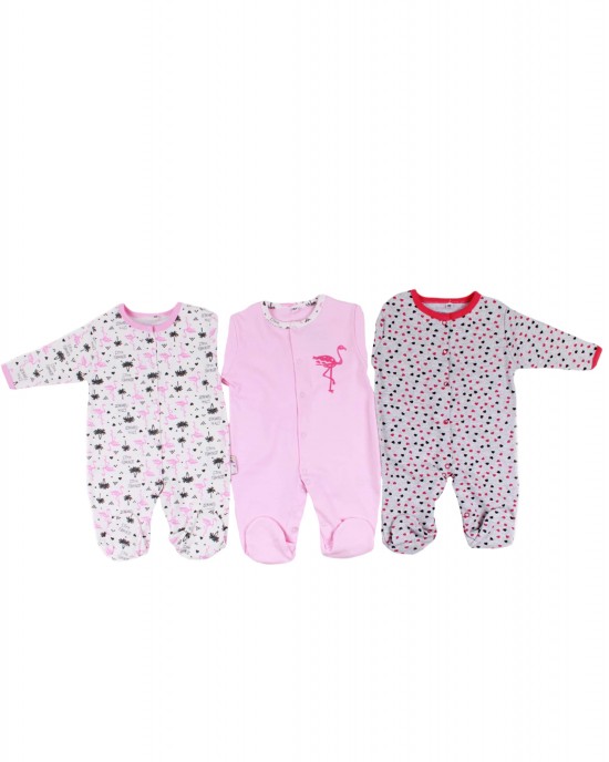 Sleep and Play Suit Set, Snap Closure Baby Overalls, Baby Boy and Girl Overalls Set