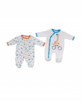 Sleep and Play Suit Set, Snap Closure Baby Overalls, Baby Boy and Girl Overalls Set