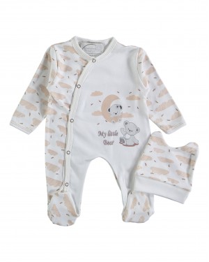 Sleep and Play Suit, Snap Closure Baby Overalls, Baby Boy and Girl Overalls	