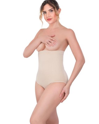 High Waist Corset, Turkish Women's High Waist Shorts, High Waist Compression Corset, Slip corset with hooks, Turkish High Waist Slip Corset