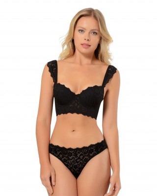 Lingerie Set, Bra and Briefs Set, Lined Padded Bra, Bra and Panty Set for Women, Sexy Lace Lingerie Set, Two Piece