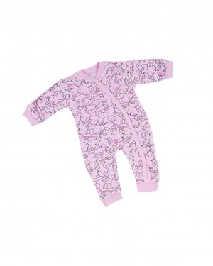 Sleep and Play Suit, Snap Closure Baby Overalls, Baby Girl Overalls	