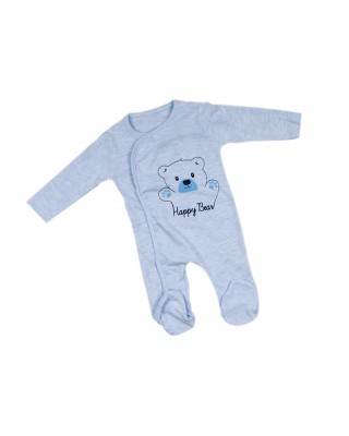 Sleep and Play Suit, Snap Closure Baby Overalls, Baby Boy Overalls