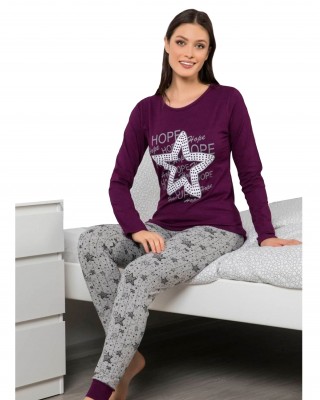 Cherish Summer Nights with Women's Two-Piece Summer Pajamas - Hope Star Edition by Style Turk