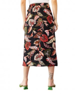 تنورة تركية, تنورة تحت الركبة, سكرت كاجوال مع فتحة, تنورة نسائية