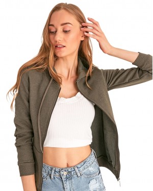 Womens Zip Up Hoodies Jacket, Casual Tops Loose Sweatshirt with Pocket, Women's Pullover Hoodie