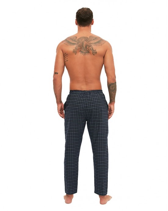 Turkish Men's Pajama Pants, Men's Pajama Pants, Soft Sleep Wear Pants, Cotton Pants With Pockets, Home Pants