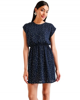 Midi Dress, Knee Length Casual Style Women Dress