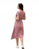 Casual Style Women Dress, Solid Color