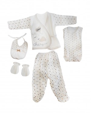 Bebek Yeni Doğan Seti, Türk Bebek Kıyafetleri Seti, 7 Parça Yeni Doğan Kıyafet Seti %100 Pamuk Bebek Yeni Doğan Seti, Türk Bebek Kıyafetleri Seti, 7 Parça Yeni Doğan Kıyafet Seti %100 Pamuk