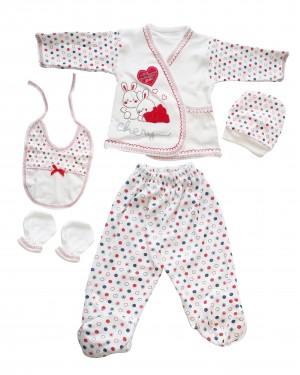 Turkish Baby Clothes Set, Newborn Clothes, Outfits Infant, 5 Pieces