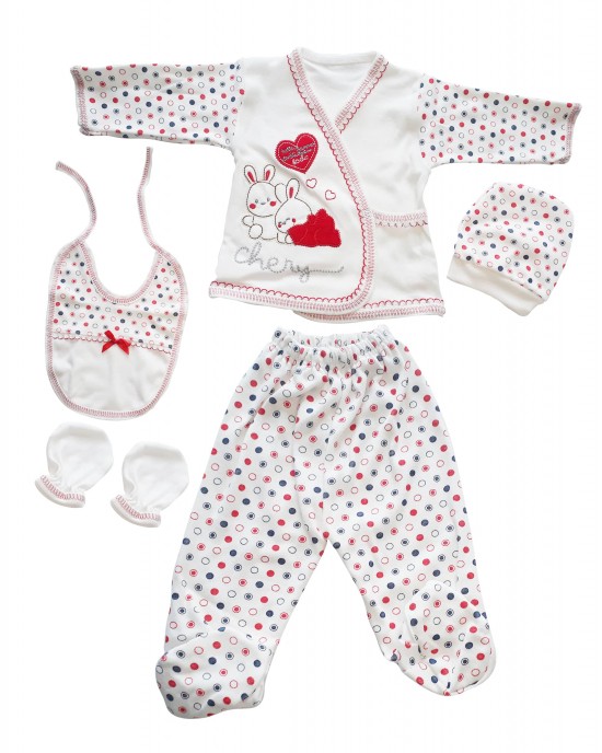 Turkish Baby Clothes Set, Newborn Clothes, Outfits Infant, 5 Pieces