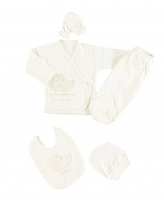 Turkish Baby Clothes Set - Newborn 5-Piece Cotton Outfit for Infants