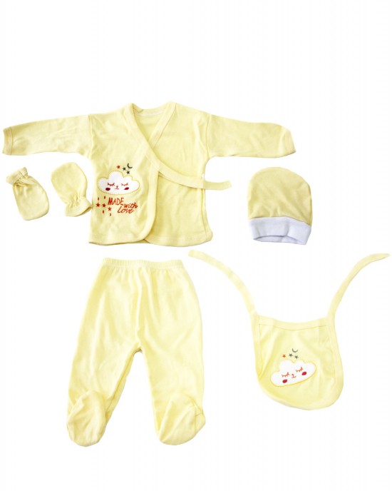 Turkish Baby Clothes Set, Newborn Clothes, Outfits Infant, 5 Pieces