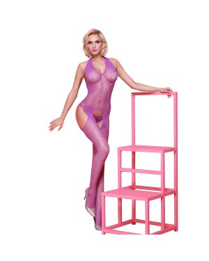 Sensual Elegance, Purple Lace Bodysuit Mesh Lingerie, Women Fishnet Bodystocking Sensual Elegance, Purple Lace Bodysuit Mesh Lingerie, Women Fishnet Bodystocking