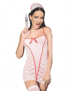 Women's Exotic Costume, Lingerie Sets for Women, Naughty Nurse Costume