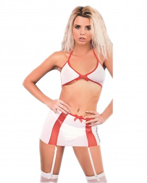 Turkish Lingerie Set with Garter Belts, Sexy Bra and Panty Underwear, The Harmony between red and white Turkish Lingerie Set with Garter Belts, Sexy Bra and Panty Underwear, The Harmony between red and white