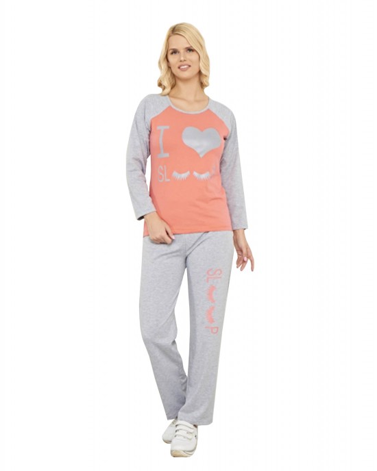 Turkish Long Sleeve Sleepwear Pajama Sets, Nightwear Soft Pjs, Embrace Luxury and Comfort