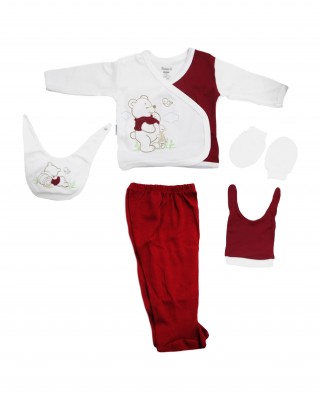 5 Parçalı Türk Bebek Kıyafet Seti - %100 Pamuk Yeni Doğan Kıyafetleri