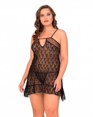 Plus Size Lingerie Babydoll, Turkish Sleepwear Nightgown, Elegant Turkish Sleepwear Nightgown for Women Plus Size Lingerie Babydoll, Turkish Sleepwear Nightgown, Elegant Turkish Sleepwear Nightgown for Women