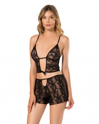 Unveil Your Sensuality with Sexy Lace Bodysuit Deep V Teddy Lace Babydoll