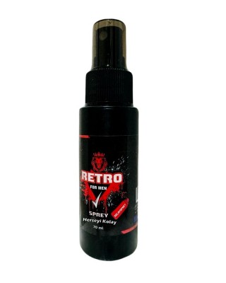 RETRO Delay Spray FOR Men 70 ML - Effective Premature Ejaculation Solution, Enhances Sexual Performance