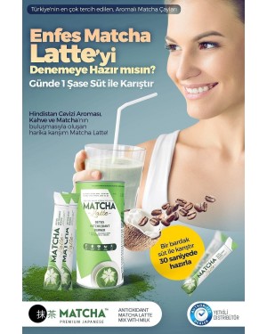 ماتشا لاتيه مزيج القهوة الخضراء والماتشا اليابانية, قهوة التنحيف وتعزيز الصحة, 20 كيس ماتشا لاتيه مزيج القهوة الخضراء والماتشا اليابانية, قهوة التنحيف وتعزيز الصحة, 20 كيس