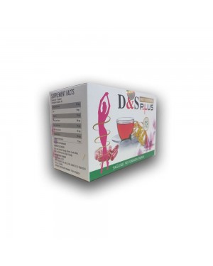 D&S Plus حمية التخسيس التركية, كبسولات التخسيس مع شاي الأعشاب التركي لحرق الدهون وقمع الشهية وخسارة الوزن