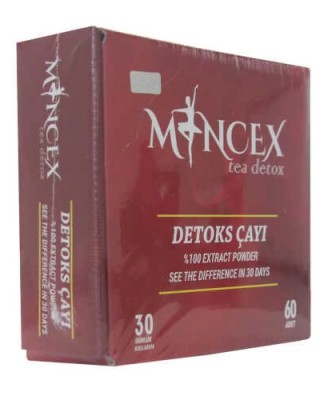 Mincex Detox Tea Your Ultimate Guide to Natural Weight Loss, 60 bags, 400 gr