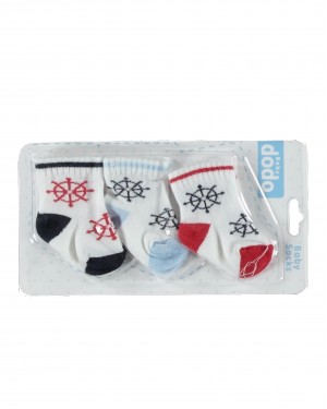 Baby Dodo Çorap Seti Yeni Doğan Bebek Çorabı, Türk Pamuklu Çorap, 3'lü Desenli Çorap Seti Baby Dodo Çorap Seti Yeni Doğan Bebek Çorabı, Türk Pamuklu Çorap, 3'lü Desenli Çorap Seti
