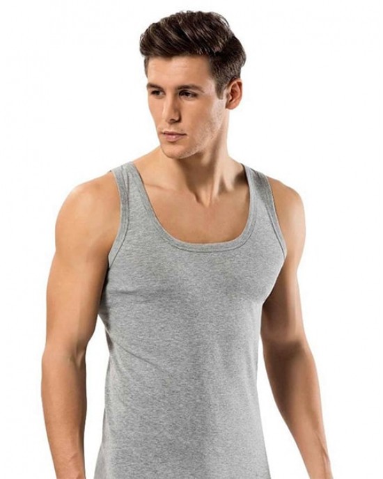 Men's Sleeveless Underwear, Men's Underwear, Grey Color