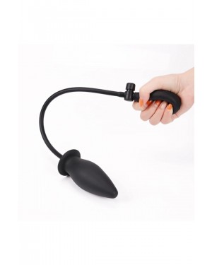 Black Silicone Inflatable Anal Butt Plug – Premium Adjustable and Expandable Anal Plug for All Levels Black Silicone Inflatable Anal Butt Plug – Premium Adjustable and Expandable Anal Plug for All Levels