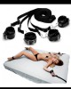 Bed Bondage Handcuffs for Exciting Moments, Fantasy Series Adjustable Bed Handcuffs Set