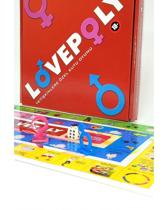 LOVEPOLY +18 Box Game, Erotic Fantasy Quest for Adults, Dive into Erotic Quests 