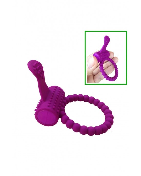 Enhance Intimacy with Rings Clitoral Stimulator, Vibrating Cock Ring, Penis Vibrator, Delay Ejaculation Rings, Sex Toys for Men and Couples 