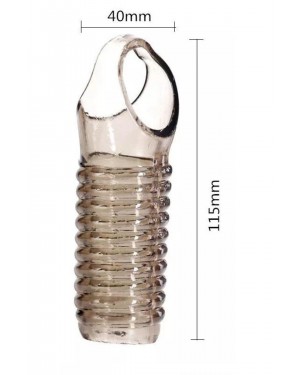 Enhance Intimacy with the Reusable Penis Sleeve G Spot Stimulator, Penis Ring Sheath - Explore Pleasure and Comfort Enhance Intimacy with the Reusable Penis Sleeve G Spot Stimulator, Penis Ring Sheath - Explore Pleasure and Comfort