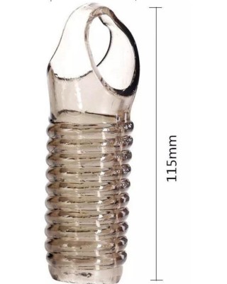 زيِّن تجربتك, غمد القضيب الحلقي مع حامل الخصية, غلاف القضيب فائق النعومة لتحفيز نقطة G, غمد كم القضيب القابل لإعادة الاستخدام - اكتشف المتعة والراحة