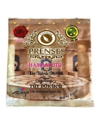 Gül Kokulu Epilasyon Tozu - Banyo Otu 150g - Tüy Alma ve Koku Kontrolü