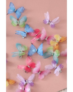 4'lü Renkli Gerçekçi Kumaş Kelebek Toka - H&E Tasarımı ile Tarzınızı Tamamlayın 4'lü Renkli Gerçekçi Kumaş Kelebek Toka - H&E Tasarımı ile Tarzınızı Tamamlayın