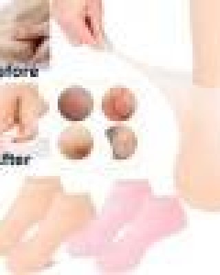 Silicone Foot Therapy Socks – Deep Hydration & Gentle Exfoliation for Dry, Cracked Heels