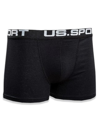 Erkek Lycra Tekli Boxer - Pamuk İpliği, Dar Kesim, Tavsiye Edilen Beden, Lycra Kumaş, %90 Pamuk, %10 Elastan